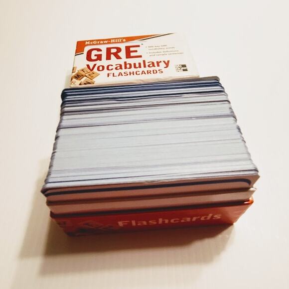 McGraw-Hill's GRE Vocabulary Flashcards. Perfect shape, see photos for details - Picture 7 of 7